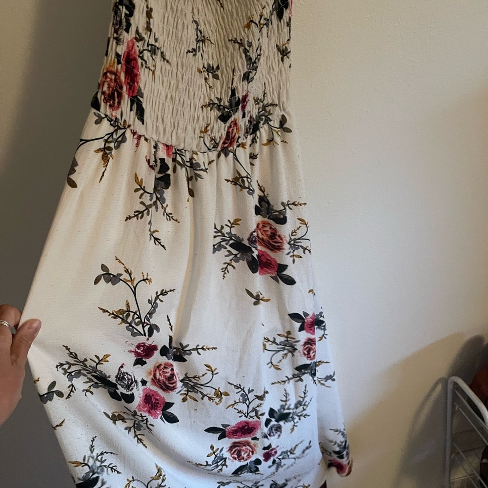Floral Off-Shoulder Dress - Picture 2 of 6